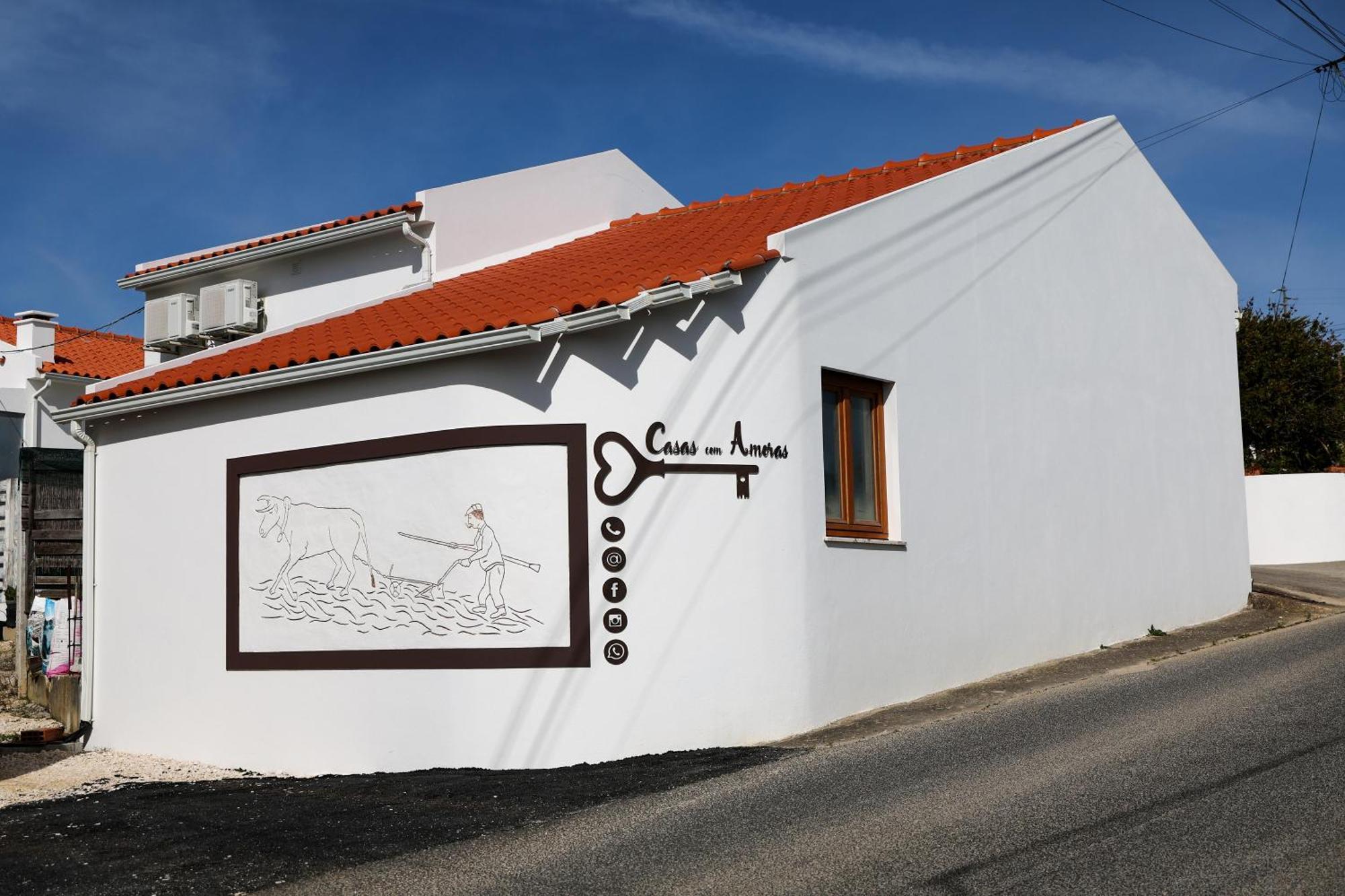 Casas Com Amoras In Serra Da Pescaria Famalicão Esterno foto